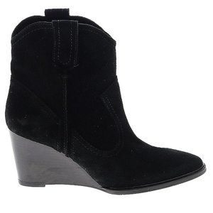 Aquatalia Black Ankle Boots Size 8M